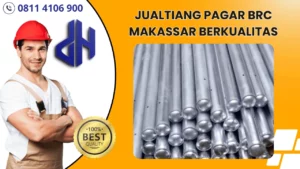 jual tiang pagar BRC Makassar berkualitas