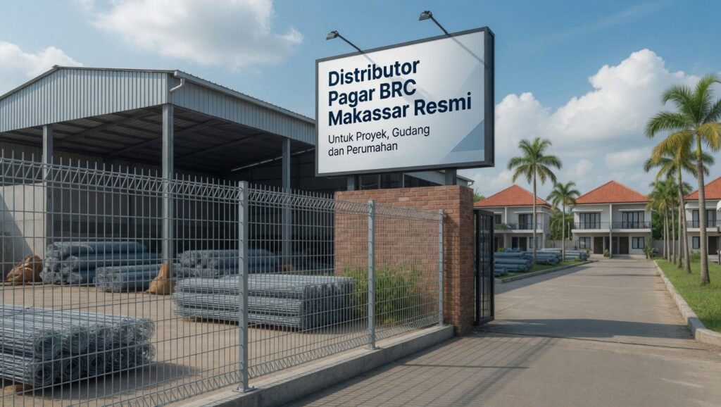 Distributor Pagar BRC Makassar Resmi untuk Proyek, Gudang dan Perumahan