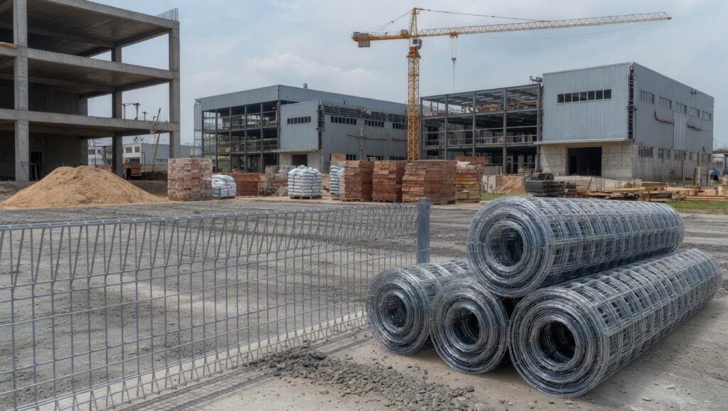 Pagar BRC Galvanis Makassar Anti Karat untuk Proyek dan Kawasan Industri